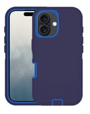 Protege tu iPhone 16 Plus con esta funda heavy duty color azul marino en Quetzaltenango.