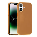 Protege tu iPhone 16 Plus con estilo y conveniencia con esta funda de cuero dark orange con cargador inalámbrico en Xela Quetzaltenango.