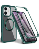 Funda de silicona shockproof completa iPhone 16 Plus