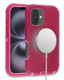 Encuentra la funda heavy duty con carga inalámbrica para iPhone 16 Plus en Xela, Quetzaltenango.
