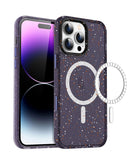 Funda con carga inalámbrica Ink Design para iPhone 16 Pro en color morado en Xela Quetzaltenango.