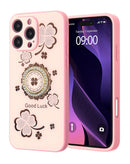 Encuentra la carcasa de lujo con diamantes y anillo PINK para iPhone 16 Pro en Xela Quetzaltenango.