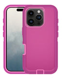 Protege tu iPhone 16 Pro con estilo con esta funda Heavy Duty en color HOT PINK en Quetzaltenango.