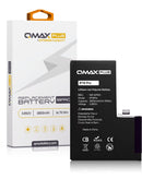 Batería QMAX PRO de capacidad extendida 3800 mAh para iPhone 16 Pro, ideal para reparación de batería.