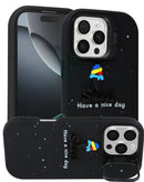 Protege tu iPhone 16 Pro / 17 con esta funda de goma antishock cute 3D Doll Style 2 en Xela Quetzaltenango.
