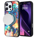 Encuentra en Xela Quetzaltenango tu case de carga inalámbrica con diseño printing Colorful Negro para iPhone 16 Pro / 17.