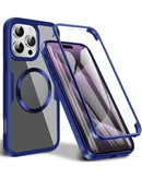 Funda de silicona completa a prueba de golpes iPhone 16 Pro