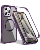 Protege tu iPhone 16 Pro / 17 con esta funda de silicona antichoque en color morado en Xela Quetzaltenango.