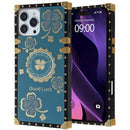 Funda de lujo acrilica espejo brillante y a prueba de rayaduras TEAL iPhone 16 Pro