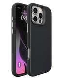 Case de doble capa protectora con absorción de impactos para iPhone 16 Pro Max en color negro, ideal para proteger tu dispositivo en Quetzaltenango.