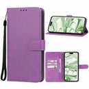 Funda de cuero con ranura para tarjeta PURLE iPhone 16 Pro Max