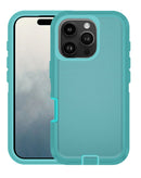 Protege tu iPhone 16 Pro Max con esta funda heavy duty de color teal en Quetzaltenango.