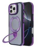 Encuentra el mejor case transparente mate con soporte y carga inalámbrica para iPhone 16 Pro Max en Xela Quetzaltenango.