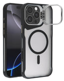 Encuentra fundas de soporte para cámara mate transparentes con carga inalámbrica para iPhone 16 Pro Max en Xela Quetzaltenango.