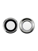 Lente de camara trasera para iPhone 6 Plus / 6S Plus (Plata) (Paquete de 10) (Zafiro real Premium)
