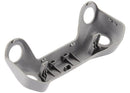 Cubierta frontal usada gris oscuro original DJI Air 2S para reparación de drones.