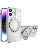 Compra tu case de carga inalámbrico de carbon para iPhone 16 Plus con soporte de anillo en Xela Quetzaltenango.