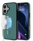 Encuentra la mejor funda de cobertura completa con diseño en cuero y carga inalámbrica para iPhone 16 en Xela Quetzaltenango.