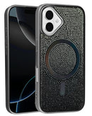 Funda con carga inalámbrica de diamond crystal para iPhone 16 Plus en Xela Quetzaltenango.