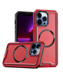 Protege tu iPhone 16 Pro / 17 con esta funda de carga inalámbrica matte roja en Xela Quetzaltenango.