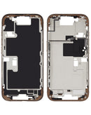 Reparación de marco medio para iPhone 16 Pro en Xela, Quetzaltenango.