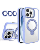 Protege tu iPhone 16 Pro con esta funda transparente magnética con kickstand y lente de cámara en Xela Quetzaltenango.