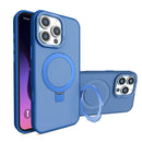 Encuentra el case de carga inalámbrica Carbon con soporte de anillo en color DARK BLUE para iPhone 16 Pro en Xela Quetzaltenango.