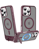 Protege tu iPhone 16 Pro con esta elegante Magsafe Case en color Dark Red en Xela Quetzaltenango.