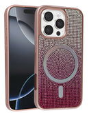 Protege tu iPhone 16 Pro con estilo con una funda de carga inalámbrica con diamantes de cristal bling en Quetzaltenango.