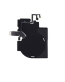 Puerto de carga NFC inalámbrico con linterna para iPhone 16 Plus, cable flex.