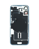 Encuentra la tapa trasera NO LOGO TEAL con marco y flex de carga wireless NFC y magnet MagSafe para iPhone 16 Plus en Quetzaltenango.