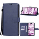 Funda billetera de cuero azul con ranura para tarjeta en Quetzaltenango, ideal para iPhone.