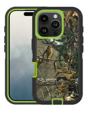 Encuentra la mejor Funda Heavy Duty iPhone 16 Pro (CAMO GREEN) en Xela, Quetzaltenango.