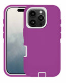 Protege tu iPhone 16 Pro Max con una funda heavy duty color HOT PINK & WHITE en Xela Quetzaltenango.