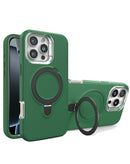 Funda heavy duty con soporte de carga inalambrica iPhone 16 Pro Max