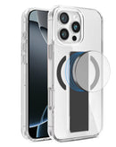 Protector transparente MagGrip para iPhone 16 Pro Max en Xela, ideal para proteger tu dispositivo mientras muestra su elegante diseño en color negro.