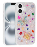 Encuentra la mejor funda Butterfly Glitter Rhinestone para iPhone 17 en Quetzaltenango en Warranty Product Xela.