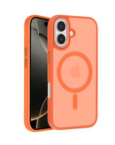 Encuentra en Xela Quetzaltenango el Case de carga magnética inalámbrica para iPhone 17 en color naranja con SlowBack y garantía.