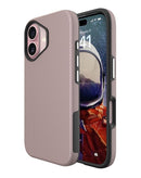Protege tu iPhone 17 con este case protectivo de doble capa en color rose gold en Xela Quetzaltenango.