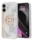 Agrega un toque de lujo a tu iPhone 17 con esta tapa trasera de diamante brillante y anillo de mariposa en Xela Quetzaltenango.