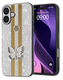 Encuentra la funda de lujo con diseño de mariposa para iPhone 17 en Quetzaltenango en SlowBack, la mejor opción en accesorios para iPhone.