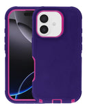 Carcasa Heavy Duty iPhone 17 (PURPLE & PINK)