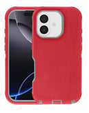 Protege tu iPhone 17 con esta funda heavy duty en color rojo y gris en Xela Quetzaltenango.