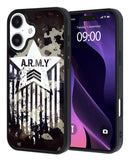 Encuentra el mejor case de aluminio impreso para iPhone 17 con diseño A.R.M.Y. en Xela Quetzaltenango.