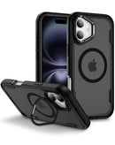 Protector Magsafe resistente a impactos con soporte de cámara en color gris para iPhone 17 en Quetzaltenango.