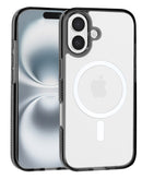 Protege tu iPhone 17 con una funda transparente magnética de color negro en Quetzaltenango.