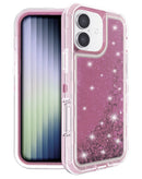 Protege tu iPhone 17 con estilo con esta funda glitter líquido color rosa en Quetzaltenango.