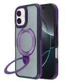 Encuentra la funda transparente mate con soporte para carga inalámbrica para iPhone 17 en Xela Quetzaltenango.