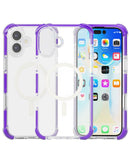 Compra la Funda TPU Mesh Sport con carga inalámbrica color morado para iPhone 17 en Xela Quetzaltenango.