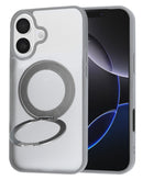 Funda con soporte 360 de anillo magnetico iPhone 17 GRAY